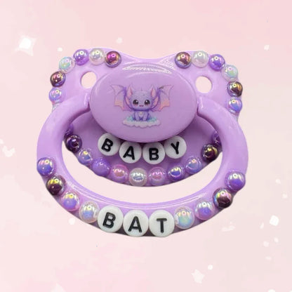 Baby Bat Adult Beaded Pacifier - Puppy's Aesthetics