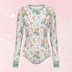 Safari Snuggles Long Sleeve CuddleSuit