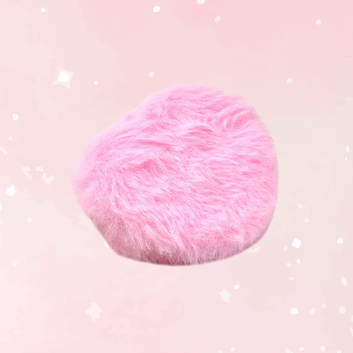 Dreamy Plush Heart Compact Mirror