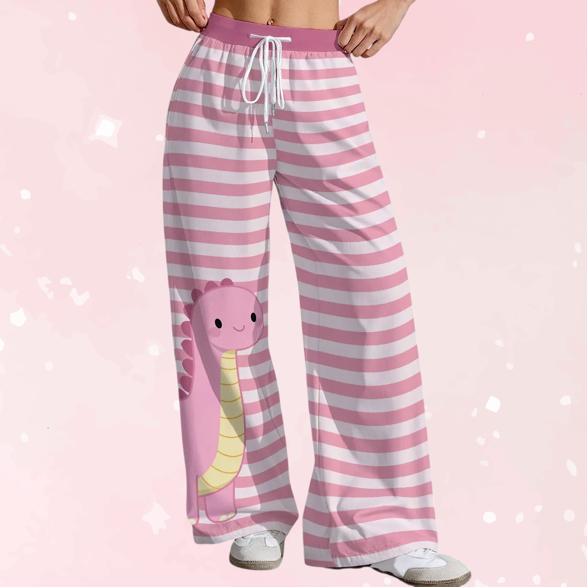 Pink Dino Snuggle Lounge Pants