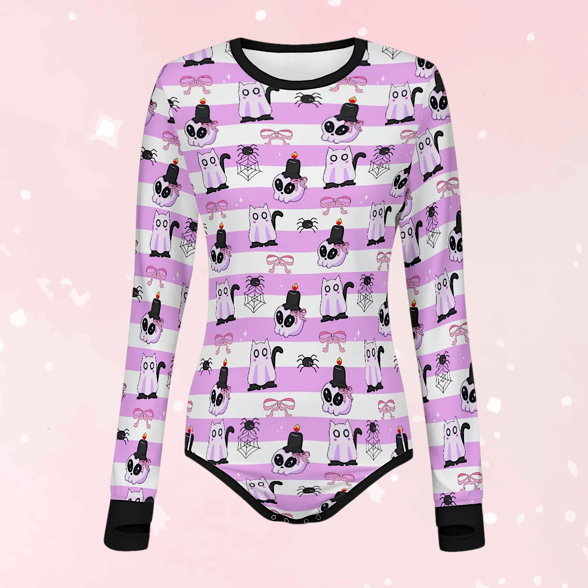 Spooky Baby Long Sleeve CuddleSuit