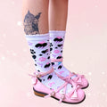 Dottie Dalmation Crew Socks - Puppy's Aesthetics