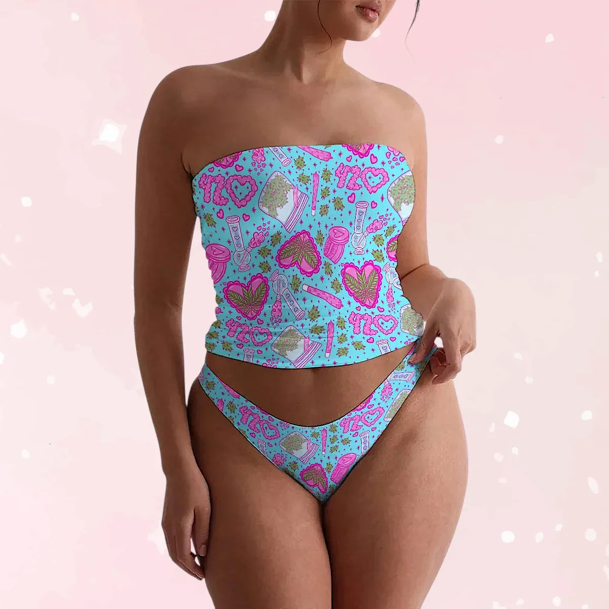 Blazed N’ Dazed Peekaboo Set - Puppy's Aesthetics