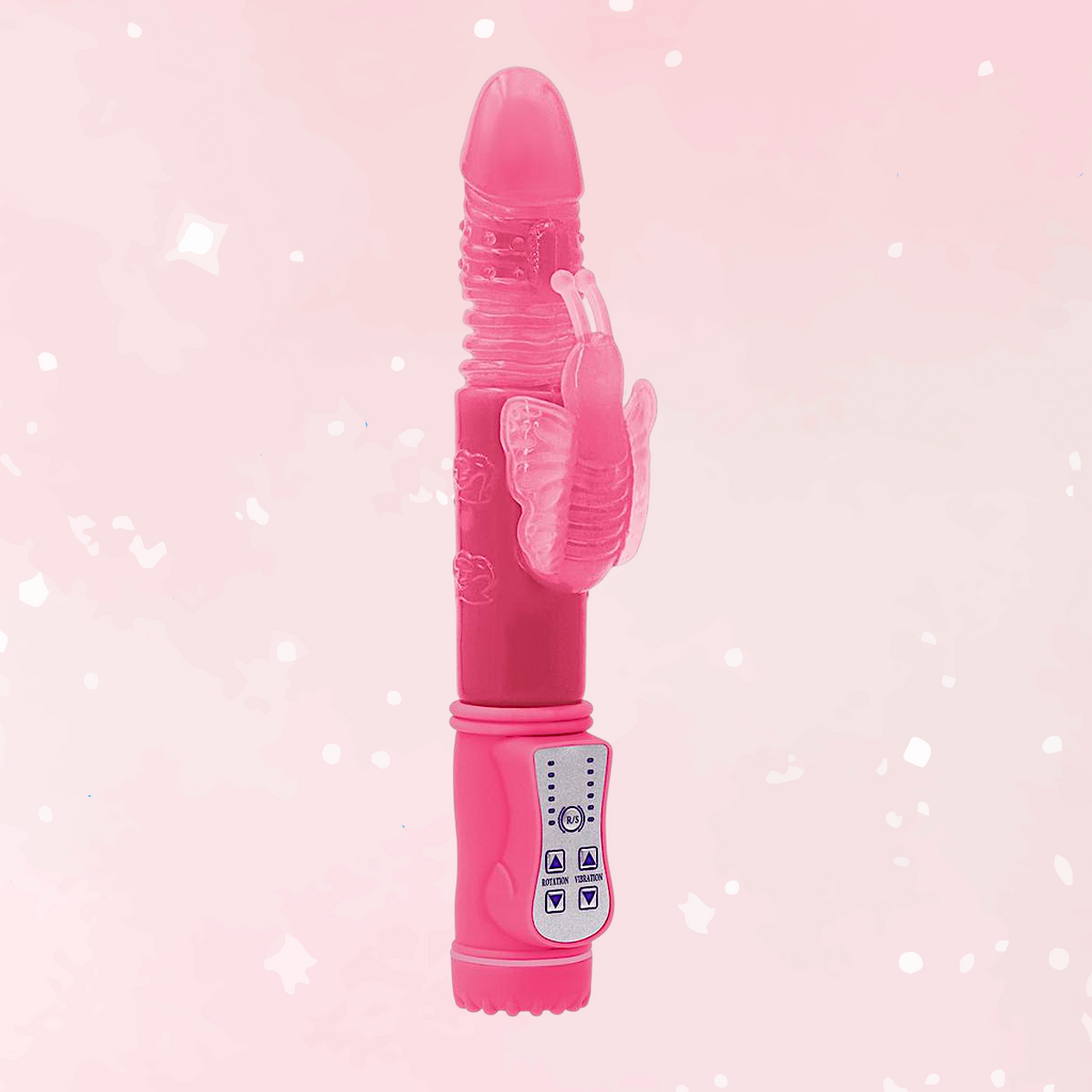Firefly Glow Dark Thrusting Vibrator