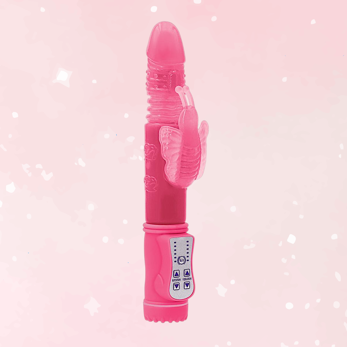 Firefly Glow Dark Thrusting Vibrator
