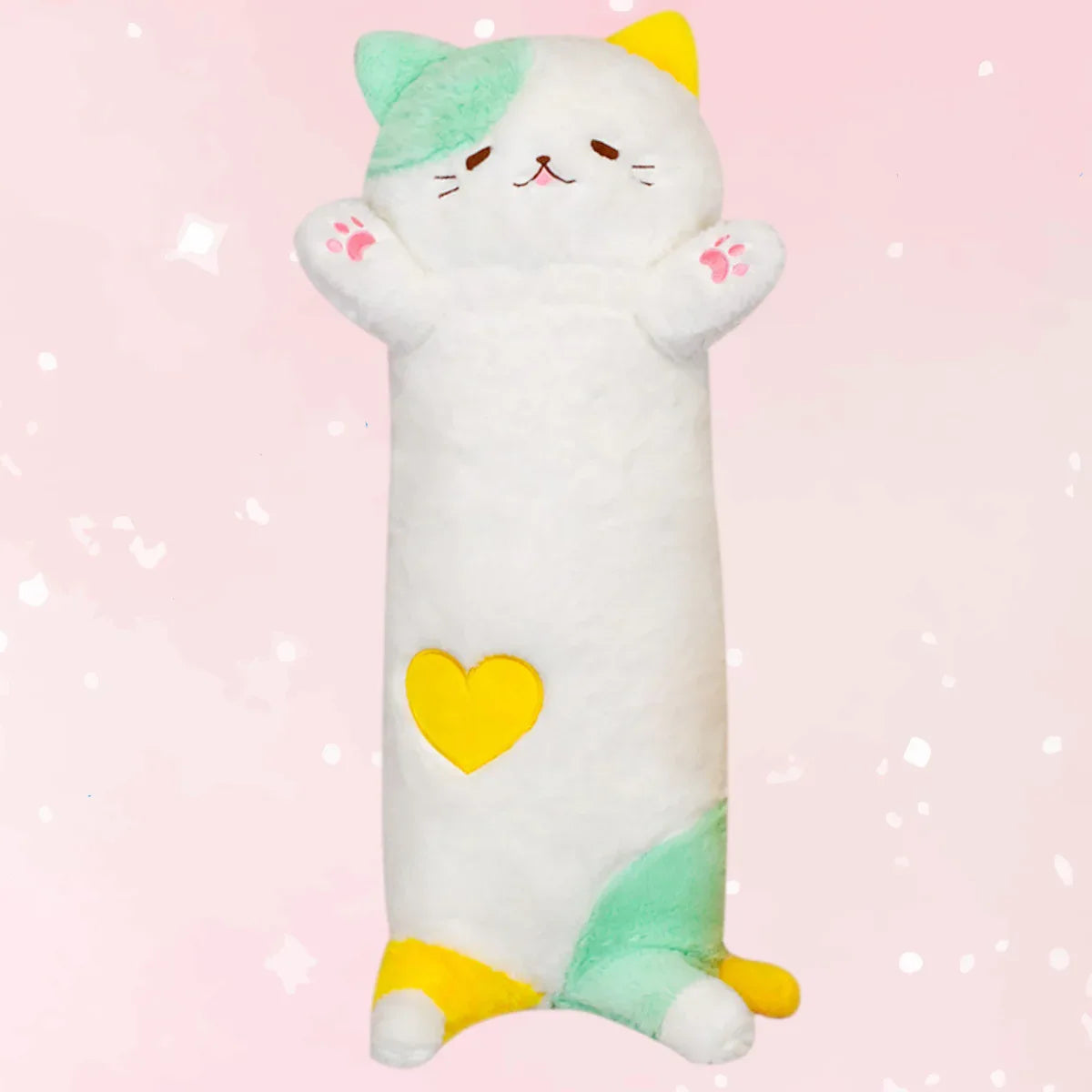 Stretchy Snuggle Kitty Plush Pillow - Puppy's Aesthetics
