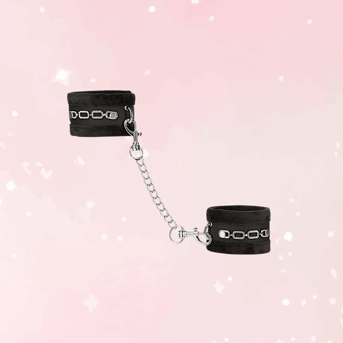 Punishment Crystal Detail Handcuffs - Puppy's Aesthetics