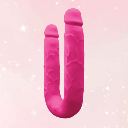 Colours Pleasures Silicone Double Dildo - Puppy's Aesthetics