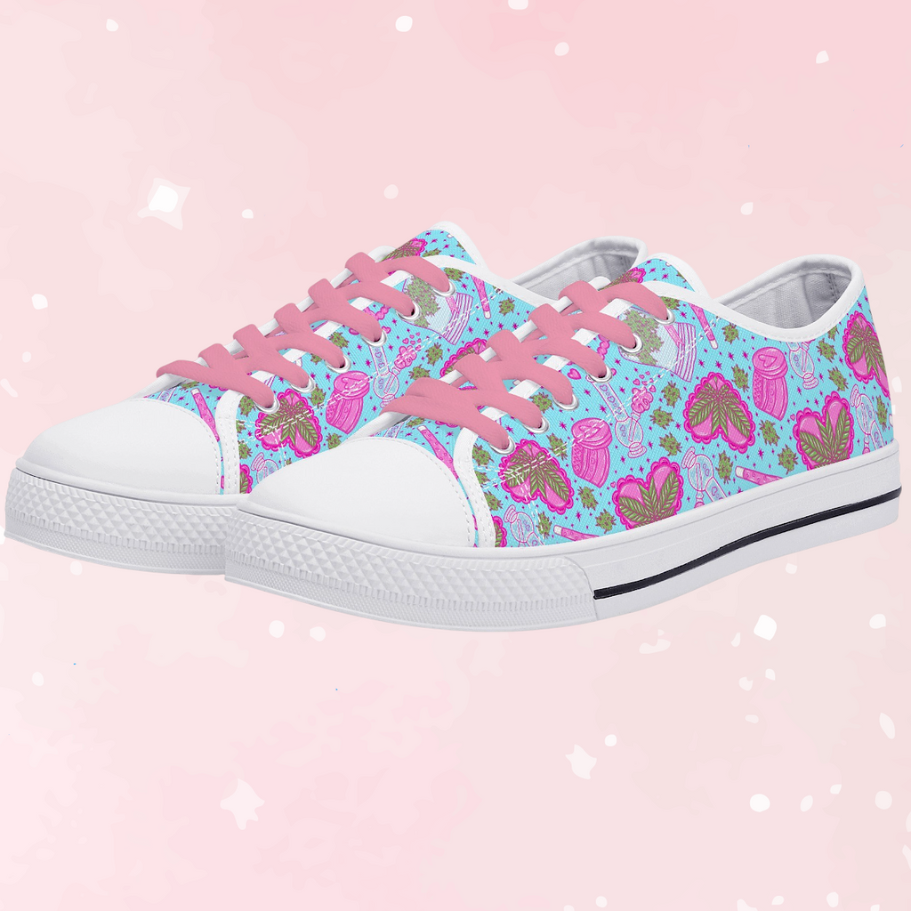 Puff Puff Play Low Top Sneakers