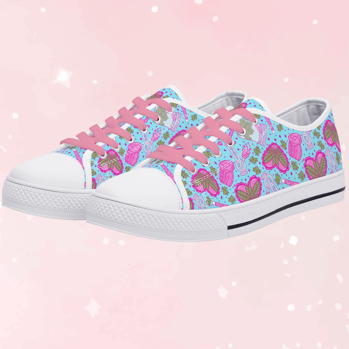 Puff Puff Play Low Top Sneakers