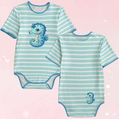 Sweet Lil Seahorse Adult Unisex Onesie