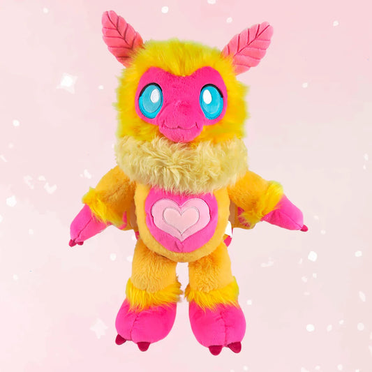 Rosy Maple Mothman Plushie - Puppy's Aesthetics