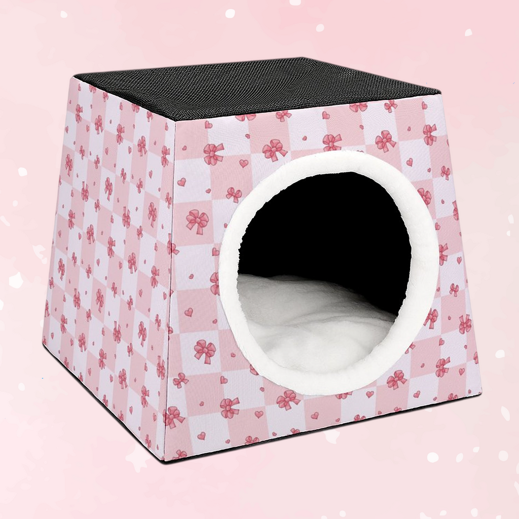 Soft Bow Baby Pet Hideaway