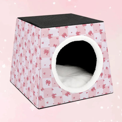 Soft Bow Baby Pet Hideaway - Puppy's Aesthetics