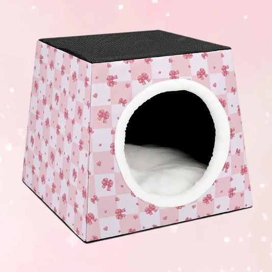 Soft Bow Baby Pet Hideaway - Puppy's Aesthetics