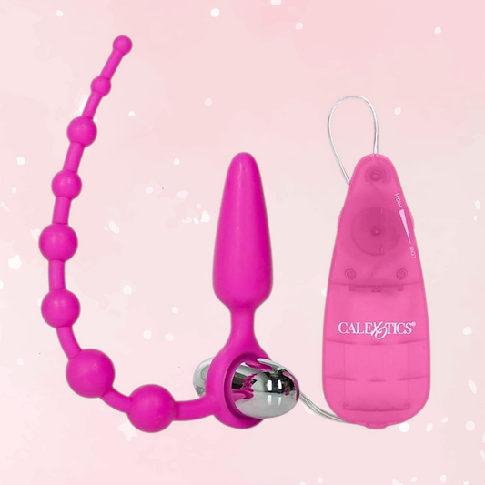 Booty Call Double Dare Vibrating Butt Plug