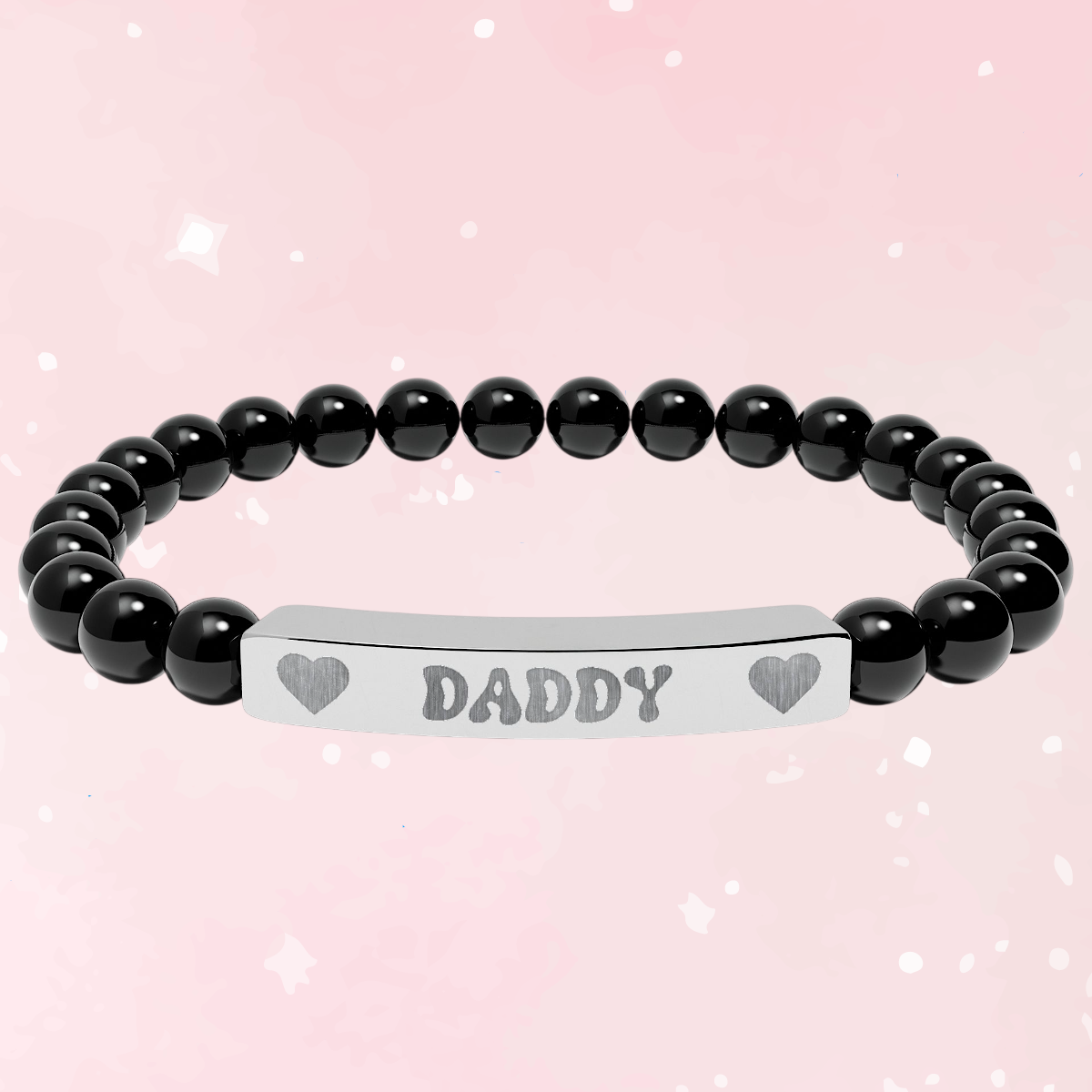 Daddy Natural Stone Bracelet (Colors)