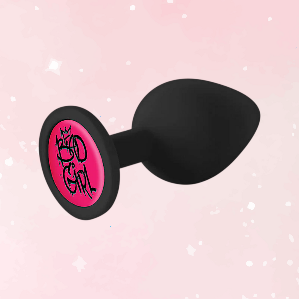Booty Talk Bad Girl Silicone Butt Plug