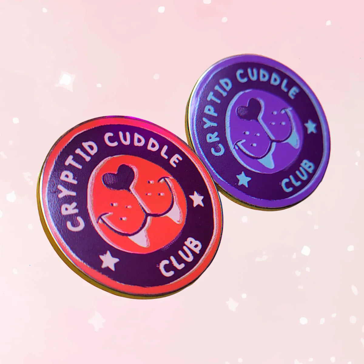Cryptid Cuddle Club Pin - Puppy's Aesthetics