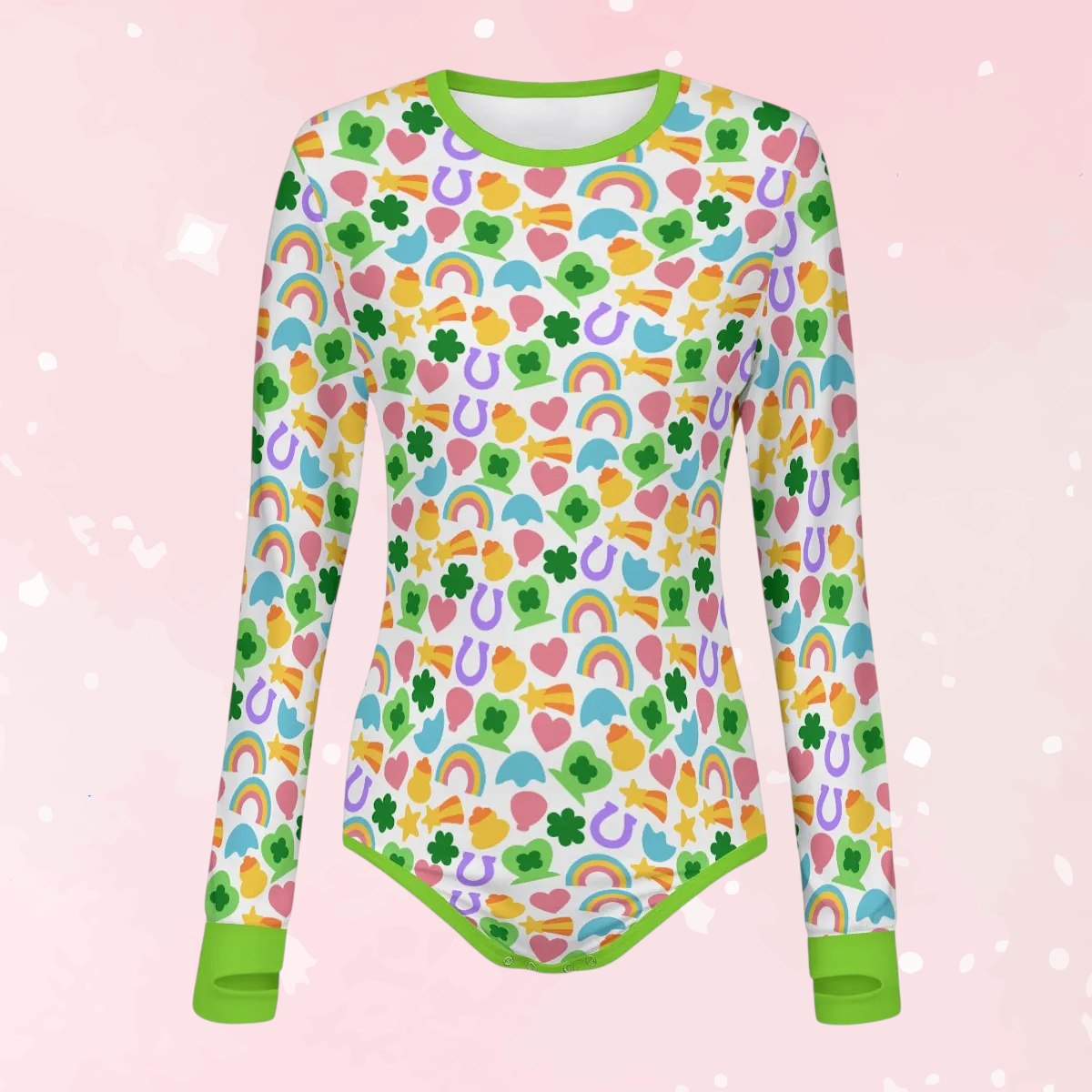 Magical Marshmallows Long Sleeve CuddleSuit