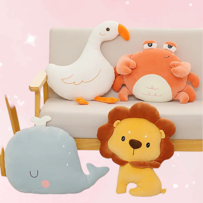 Sweet Animal Pillow Plushie