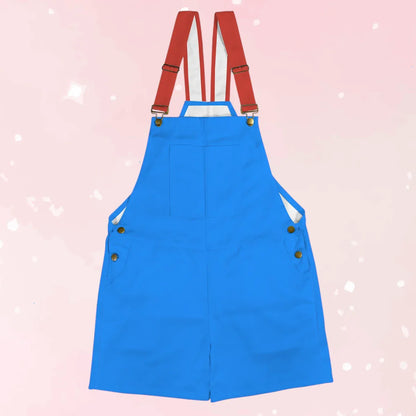 Classic Blue & Red Unisex Huggeralls - Puppy's Aesthetics