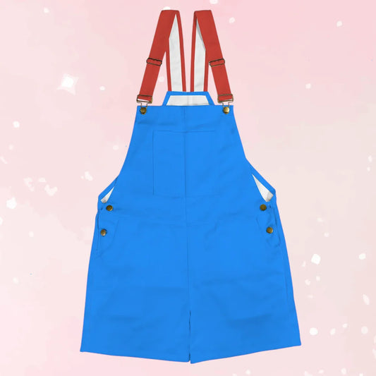 Classic Blue & Red Unisex Huggeralls - Puppy's Aesthetics