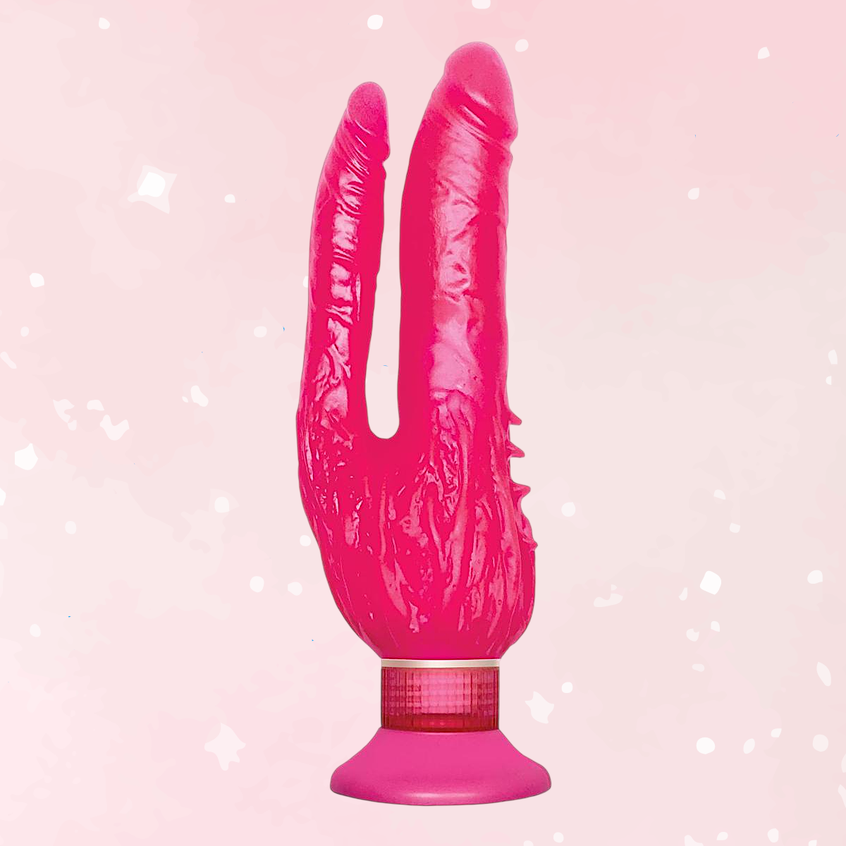 Wall Banger Double Penetrator Vibe Dildo