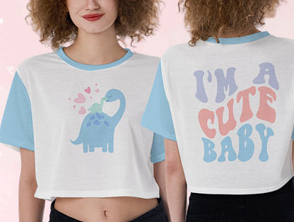 Baby Dino Cutie Crop