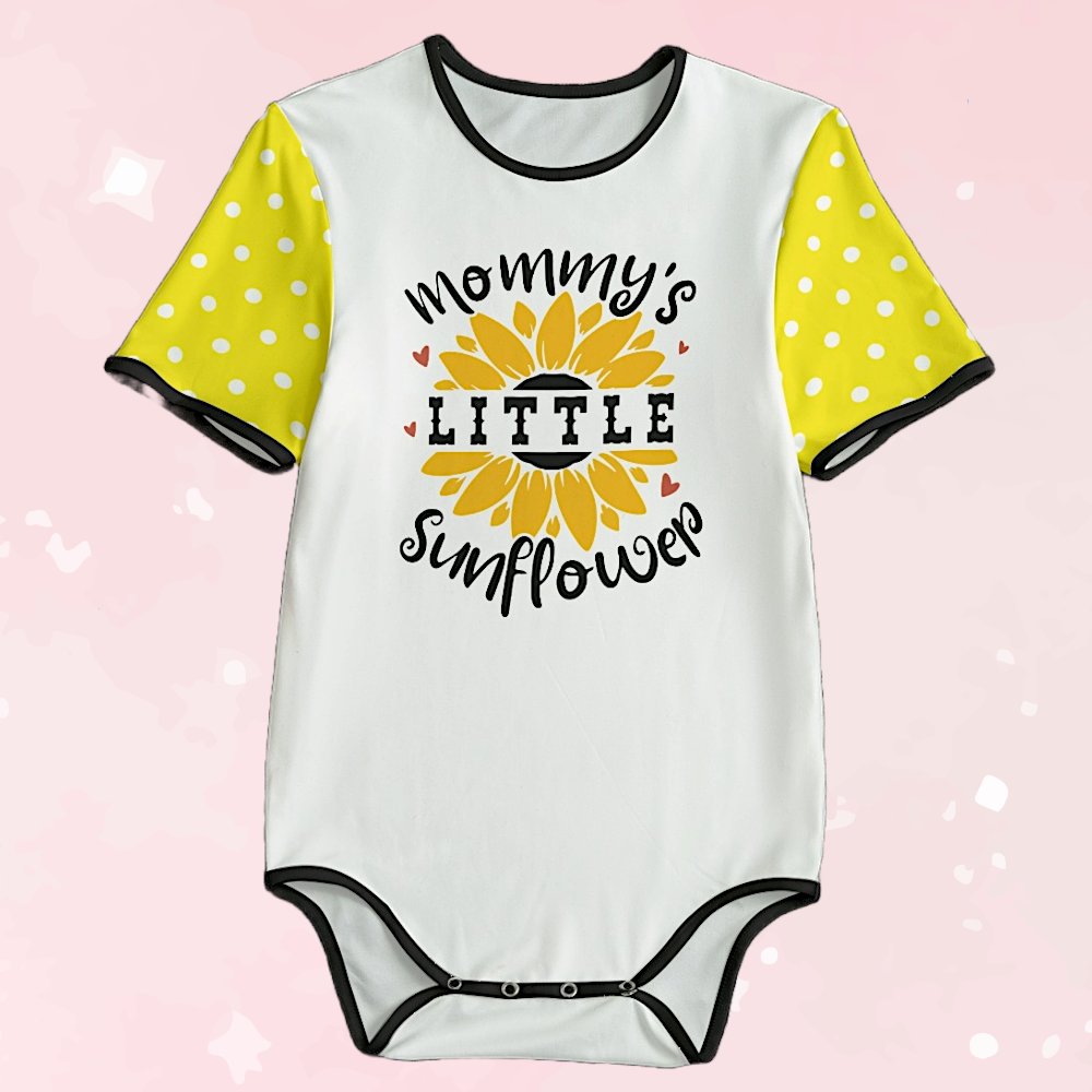 Mommy's Little Sunflower Adult Unisex SnappieSuit