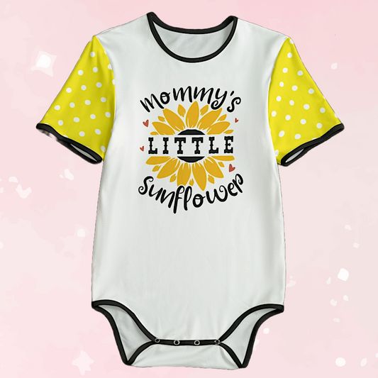 Mommy's Little Sunflower Adult Unisex SnappieSuit