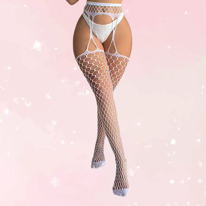 Romance Sexy Garter Thigh-Highs (Colors) - Puppy's Aesthetics