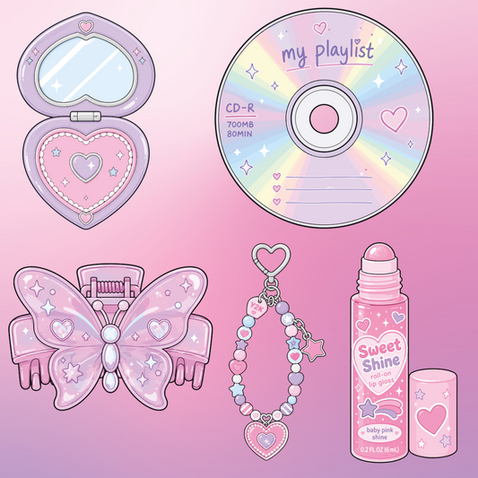 Cyber Cutie Mini Sticker Pack