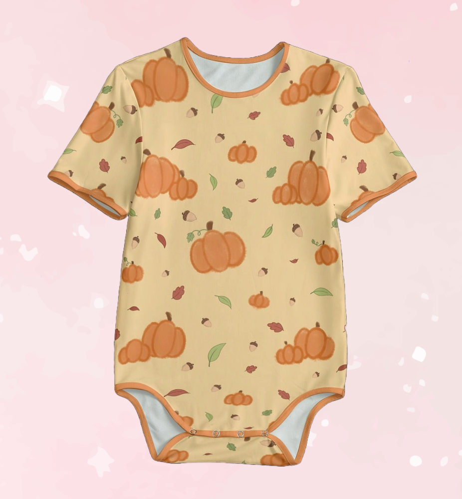 Fall Pumpkins Adult Unisex SnappieSuit