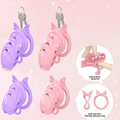 Velvet Promise Soft Chastity Cage - Puppy's Aesthetics