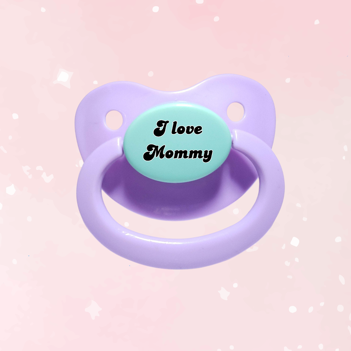 I Love Mommy Adult Pacifier
