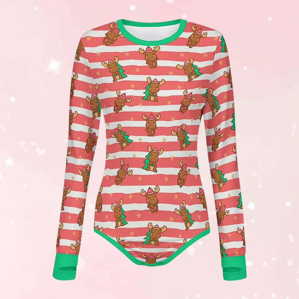 Merry Moose Long Sleeve CuddleSuit - Puppy's Aesthetics