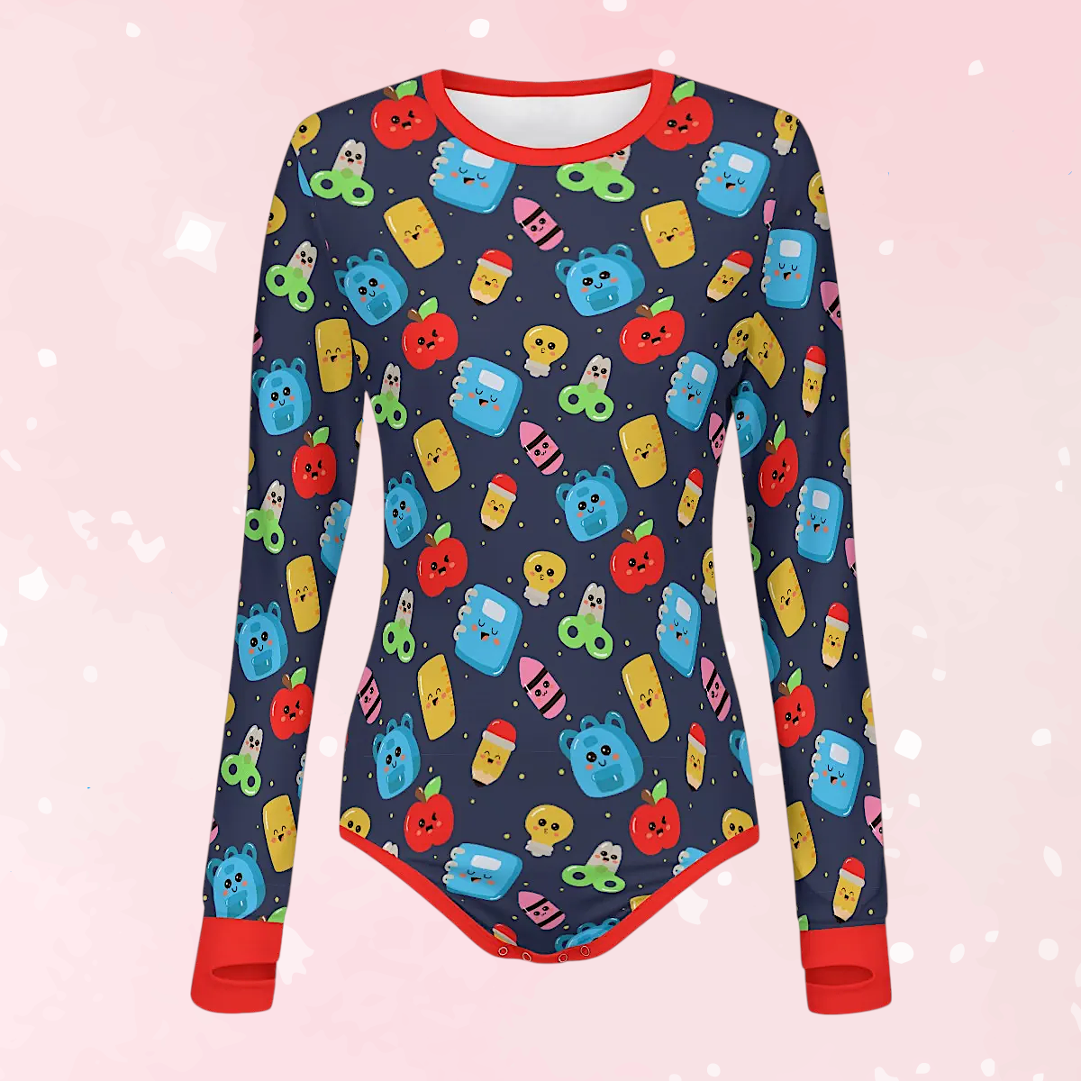 Classroom Cuties Long Sleeve CuddleSuit