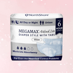 NorthShore MEGAMAX AirLock Lite Adult Diapers - Puppy's Aesthetics