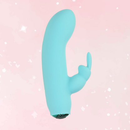 Mint Bloom Silicone Bunny Vibe