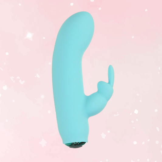 Mint Bloom Silicone Bunny Vibe
