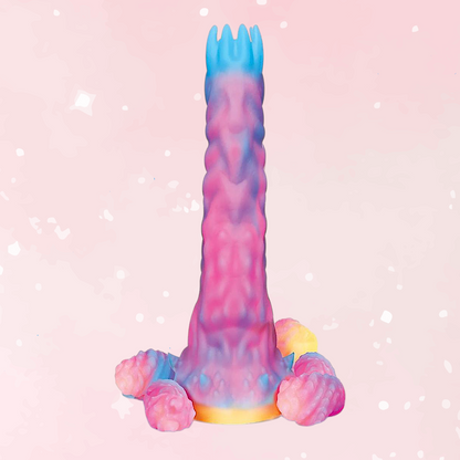 Glo-Vopositor Silicone Glow Dark Dildo