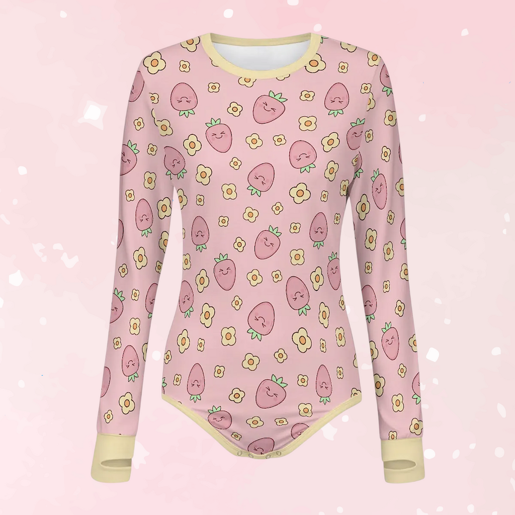 Cute Carrots Long Sleeve CuddleSuit