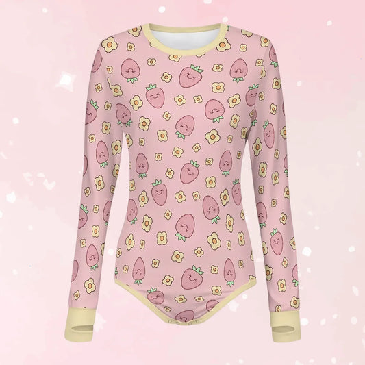 Cute Carrots Long Sleeve CuddleSuit - Puppy's Aesthetics