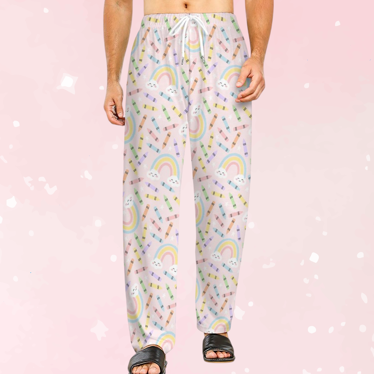Rainbows & Crayons Unisex Cozy Pants