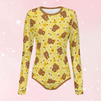 Honey Paw Long Sleeve CuddleSuit