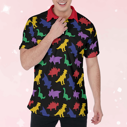 Colorful Lil Dinos Polo Shirt