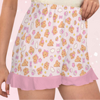 Bearly Adorable Ruffle Shorts