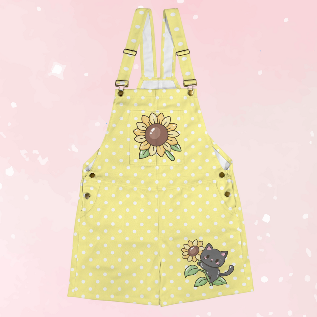 Cute Sunflower Unisex Huggeralls