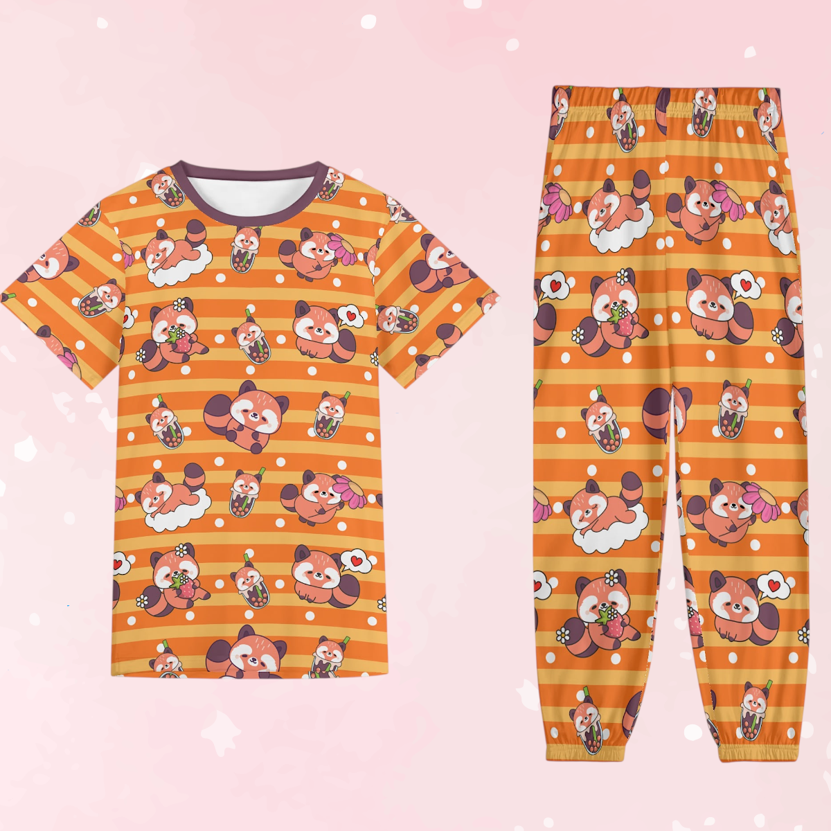 Sweet Panda Unisex Jammies